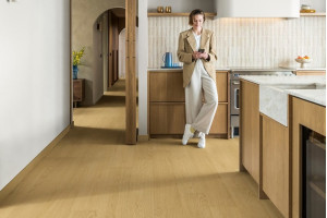 Ламінат Quick-Step Impressive Ultra Дуб дюна натуральний, 33 клас, фаска 4v, вологостійкий, 12*190*1380 мм